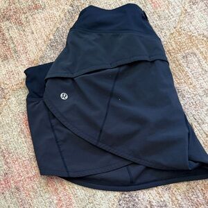 Lululemon Athletica Dark Blue Athletic Shorts